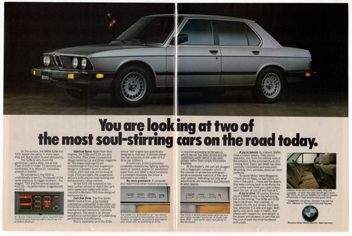 1984 bmw 533i 528e 318i - 528e,