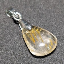 Ciondolo goccia quarzo