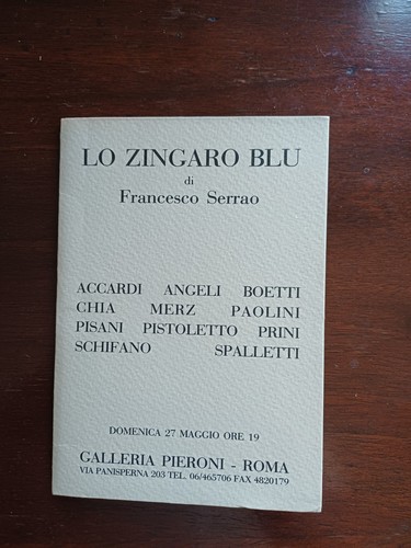 Zingaro blu francesco - lo,