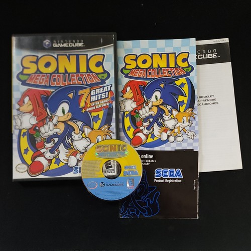 Sonic mega collection gamecube - sonic,