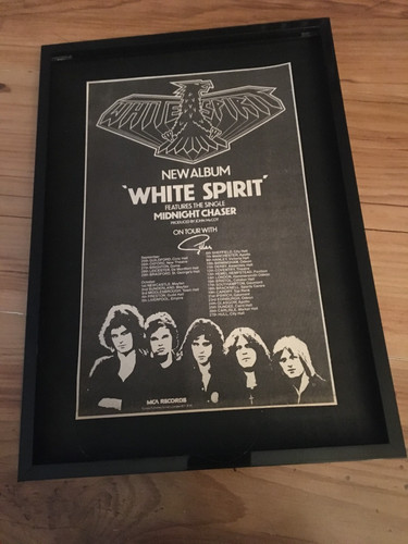 White spirit album - spirit-album-a4, framed