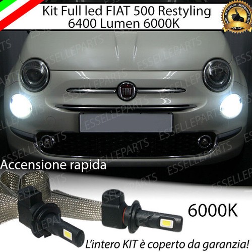 Kit led fiat 500 - h7, restyling