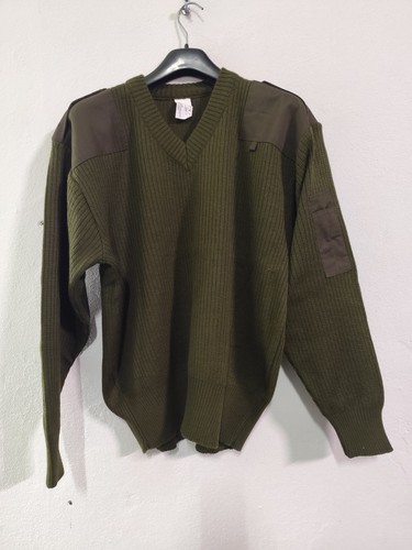 Maglione militare verde
