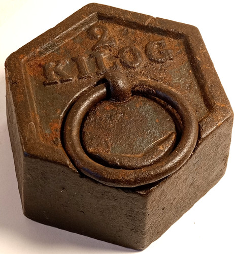 Antico peso per bilancia - peso,