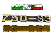LOGO MARCHIO IN ALLUMINIO FIANCHETTO LATERALE MOTO GUZZI 750 - S3 BB25612