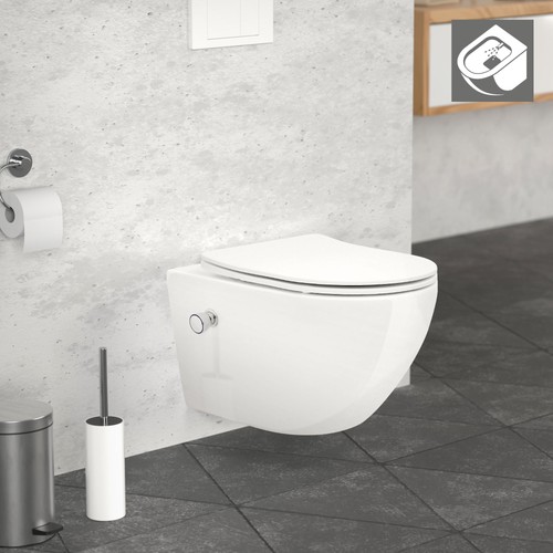 Toilette sospeso chiusura - toilette,