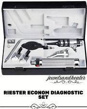Set Diagnostico Medico Riester Econom Otoscopio e Oftalmoscopio con Manico a C