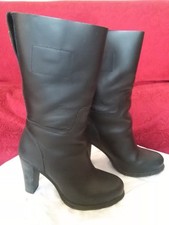 stivali BLAUER  NERO PELLE donna 39 