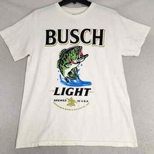 Busch Light Beer Shirt Uomo