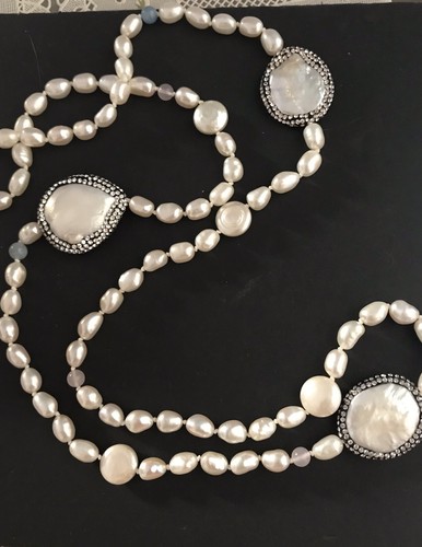 Lunga collana perle - di, di