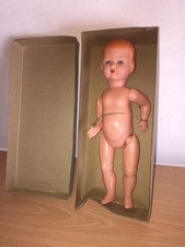 Michael Querzola BAMBOLA Snodabile 25 cm in Plastica Soft MIB Vintage anni 50-60