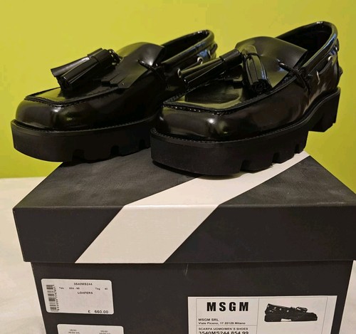 Msgm scarpe chunky mocassini - msgm,