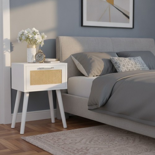 Elegante comodino rattan - elegante,