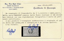 1923 ITALIA A. MANZONI LIRE 5