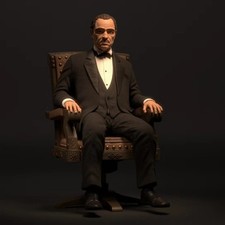 Modellino statuina in resina