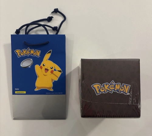 Moneta argento pokemon ipzs - argento,