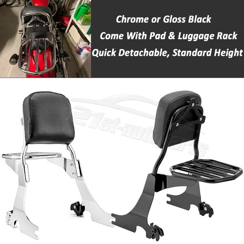 Detachable sissy bar backrest - bar,