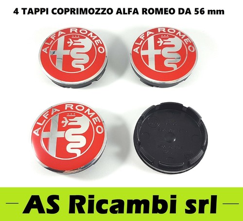Tappi coprimozzo alfa - alfa, romeo