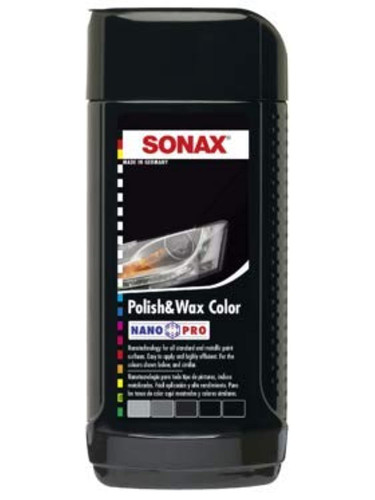 Polish wax color nero - color,