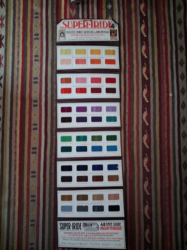 Insegna tabella colori super - colori,