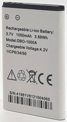 Batterie pour doro dbo - pour, dbo-1000a
