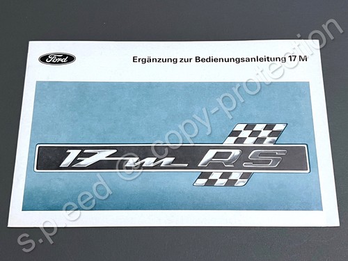 Ford taunus 17m - p7, •