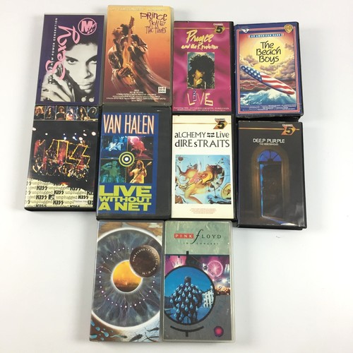 Lot cassettes vhs musique - lot,