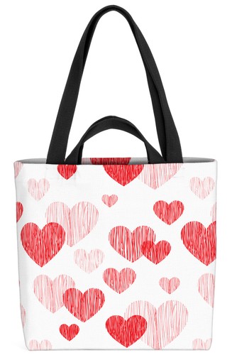 Borsa cuori dipinti - borsa,