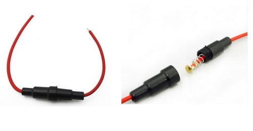Portafusibile 5x20 volante - portafusibile,