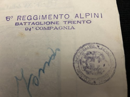 Mappa militare rgt - militare, 6’rgt