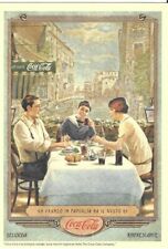 CARTOLINA PUBBLICITARIA "COCA COLA" - CON RICETTA VENEZIANA AL VERSO - BELLA