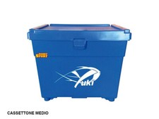 YUKI GAP SIMPLE BOX CASSETTONE BLU SURFCASTING CON  CINTA