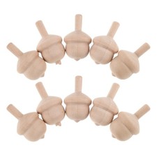  10 PCS Trottola Di Legno