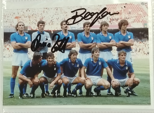 Autograph dino zoff giuseppe - dino, e