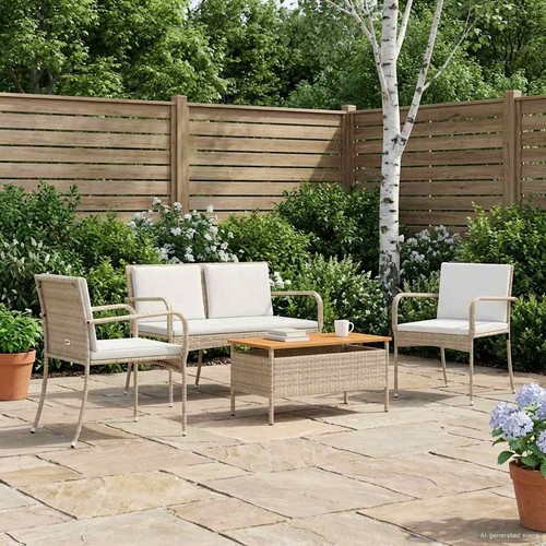 Set giardino con - set, cuscino