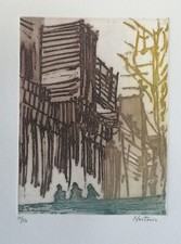 NASTASIO ALESSANDRO - acquaforte e acquatinta firmata - tiratura 33 esemplari