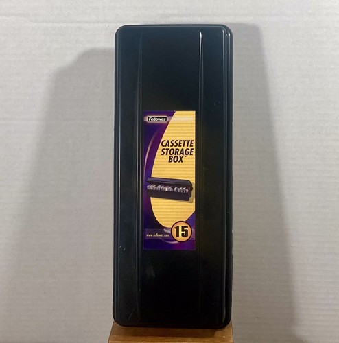 Vintage fellowes cassette - vintage,
