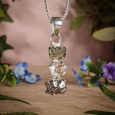 Autentico ciondolo moldavite - autentico,