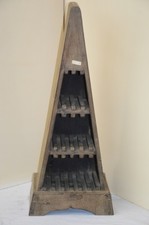 Piramide legno porta - legno, cd