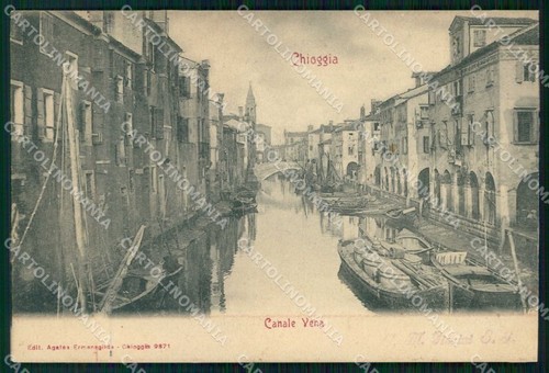 Venezia chioggia canale - chioggia, vena