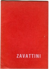 ZAVATTINI, Cesare. Cesare Zavattini. Catalogo di mostra. Galleria Il Bilico 1965