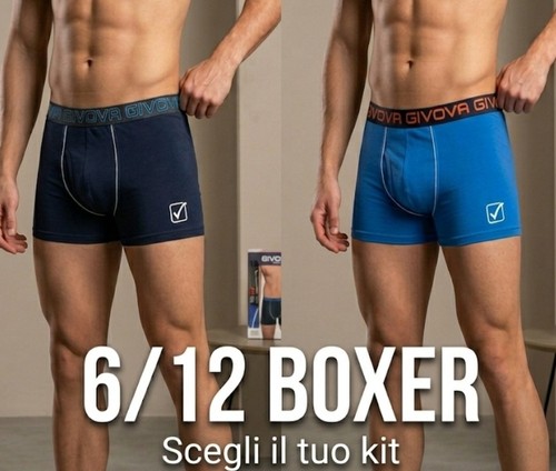 Givova paia boxer uomo - givova, 6/12