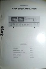 NAD 3030 Amplificatore Manuale