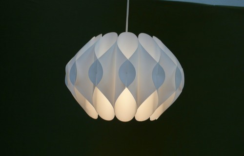 Lampada sospensione anni 70 - lampada,