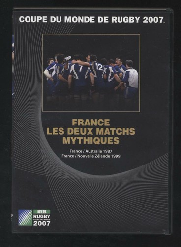 Dvd matchs mythiques rugby - mythiques,