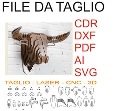 TORO - modello DXF CDR AI PDF