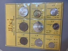 Serie 9 Valori Italia 1970 con