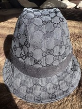 Gucci cappello nero monogramma