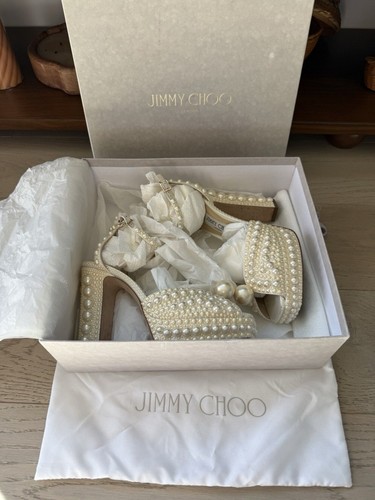 Jimmy choo sacaria 120 - choo, pearl