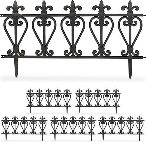 Recinzione per aiuole set - set, da